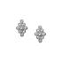 Boucles d'oreilles Fossil Vintage Glitz acier et cristaux JF02314040