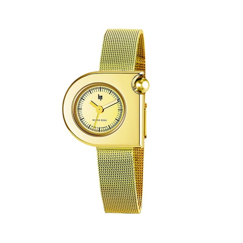 Montre LIP Mach 2000 Mini doré 671105