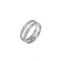 Bague double anneau Silver Pop Argent 925/000