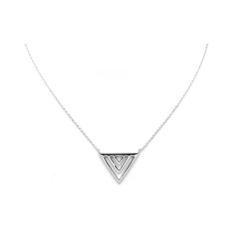 Collier Silver Pop Triangle Argent 925/000