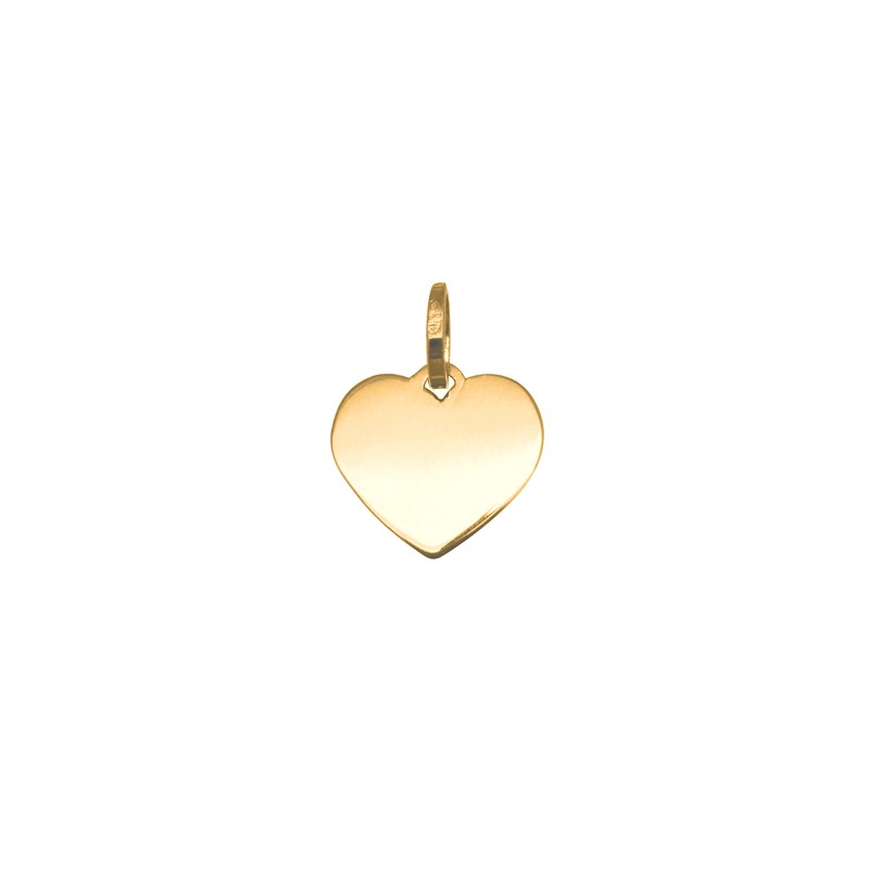 Pendentif cœur Carador en or jaune 375/000