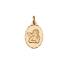 Médaille Carador Ange Or jaune 375/000 Forme ovale