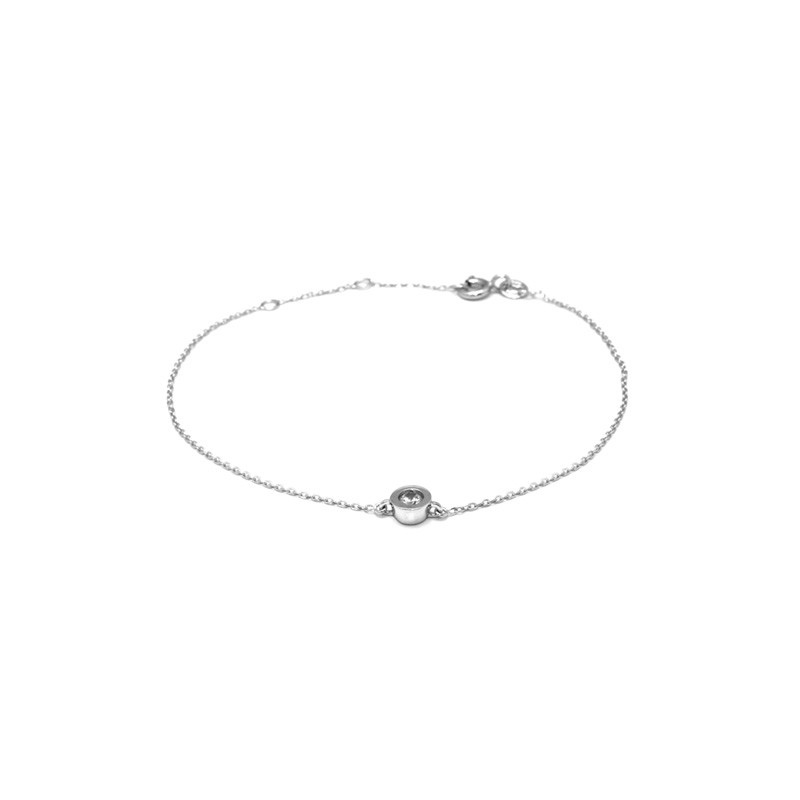 Bracelet Carador Or blanc 375/000 