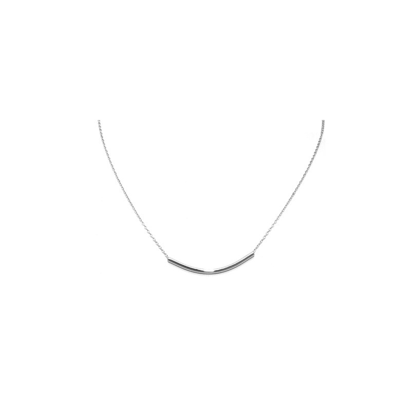 Collier Silver Pop Tube en Argent 925/000