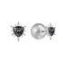 Boucles d'oreilles deux en un Swarovski Fantastic 5230607