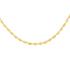 Collier Or jaune 375/000 grain de café