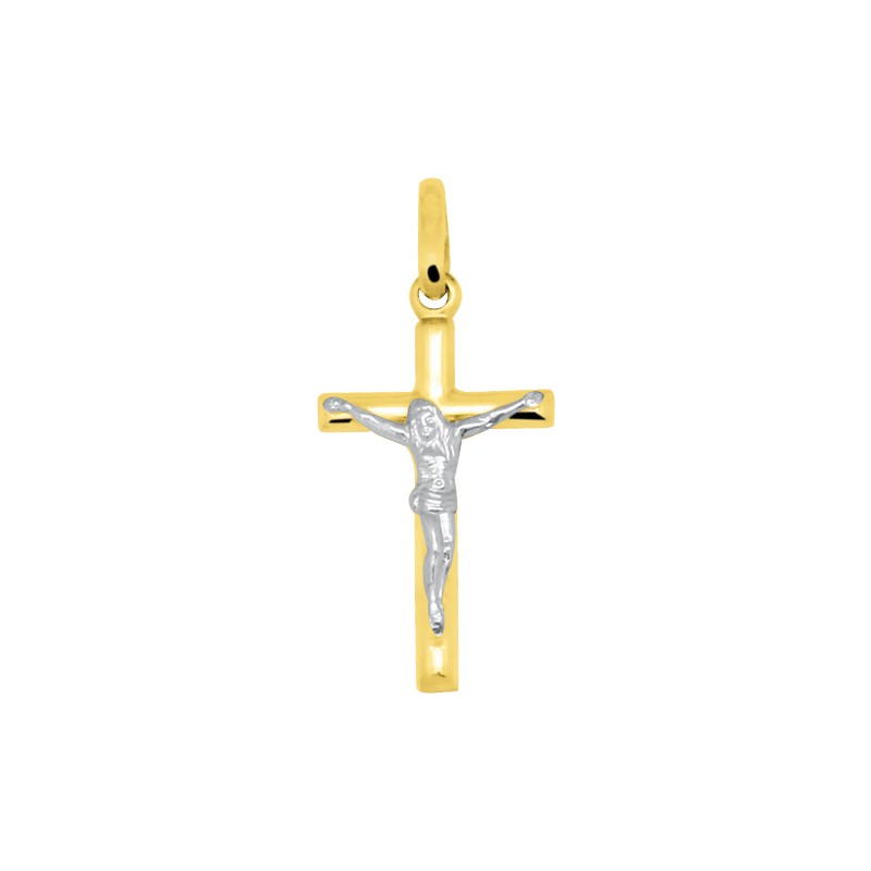 Pendentif Croix en Or jaune 375/000