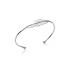 Bracelet rigide Carador motif plumes en pargent 925/000