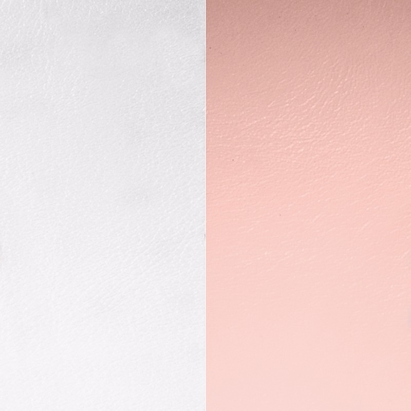 Cuir Les Georgettes Medium Rose clair/Gris clair