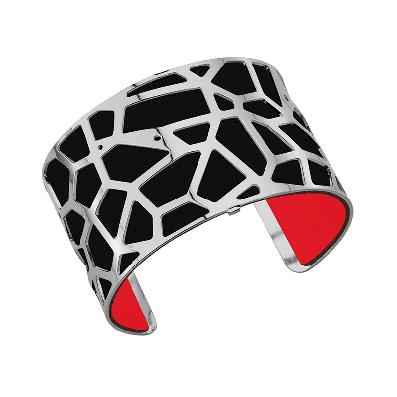 Cuir Les Georgettes Large Rouge verni/Noir