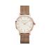 Montre Rosefield Femme boitier doré rose MWR-M42