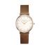 Montre Rosefield collection Tribeca dorée rose et marron TWBRRC-T55