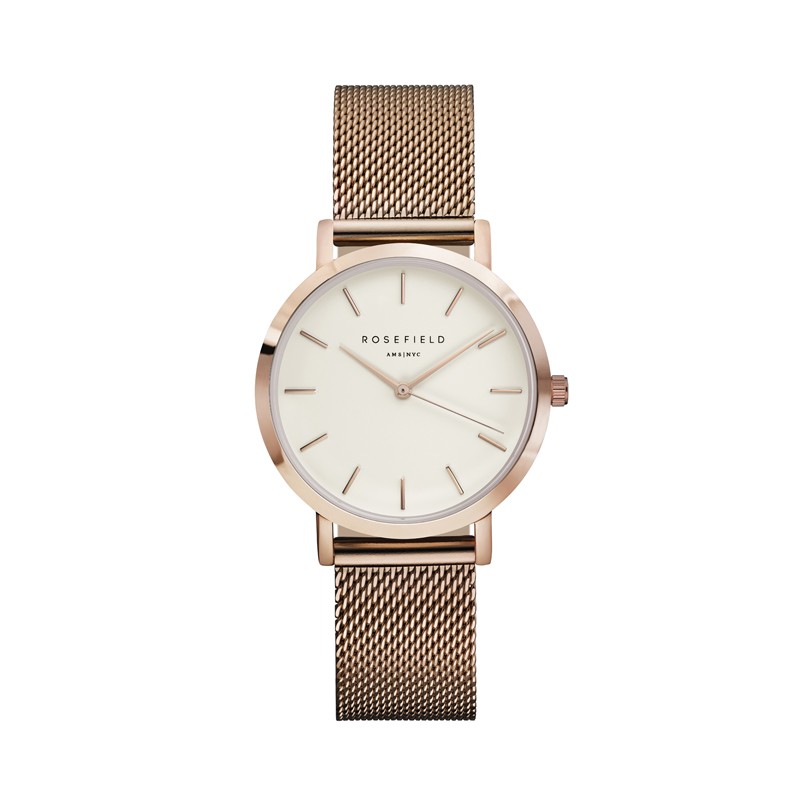 Montre Rosefield Femme doré rose acier TWR-T50