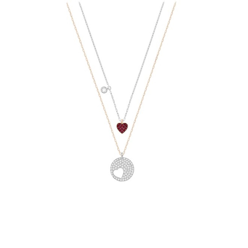 Colliers Swarovski Whishes pendentif cœur 5255351