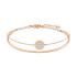 Bracelet Swarovski Ginger Bangle doré rose 5274892