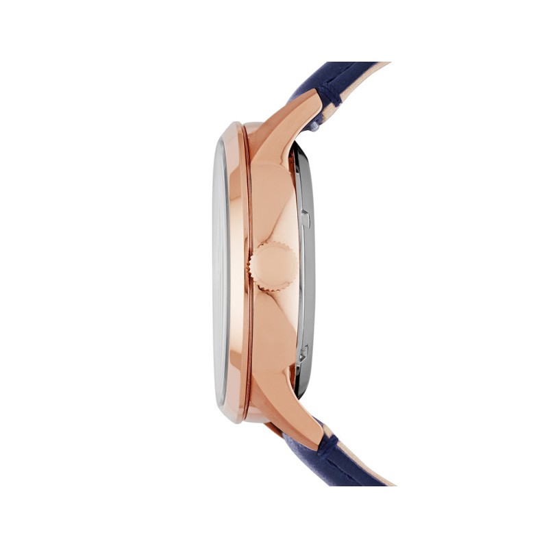 Montre Homme Fossil Townsman multifonction cuir bleu ME1138