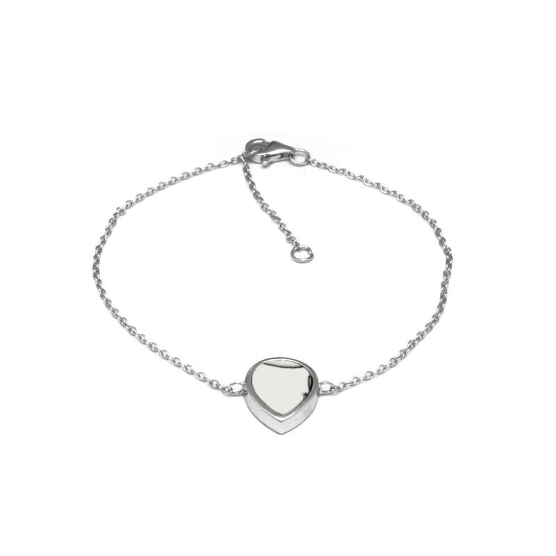 Bracelet Silver Pop motif goutte en Argent 925/000 et Howlite