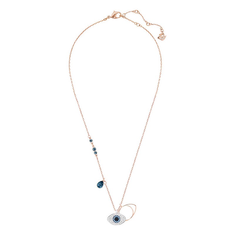 Collier Swarovski Evil Eye doré rose 5172560