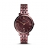 Montre Femme Fossil Jacqueline acier bordeaux ES4100