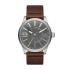 Montre homme Diesel RASP cuir marron DZ1802