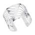 Bracelet Les Georgettes Wave Large finition argent brillant 70295881600000