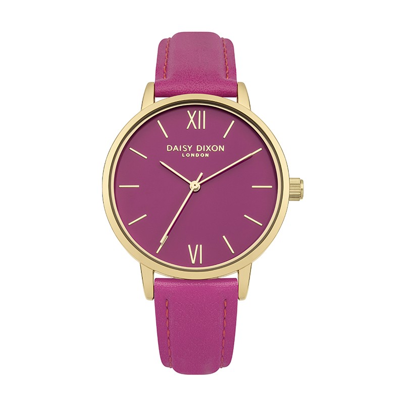 Montre Femme Daisy Dixon Tara dorée et rose DD029P