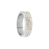 Bague Homme Jourdan Bijoux acier, or 750/000 rt diamant FZ 044 H