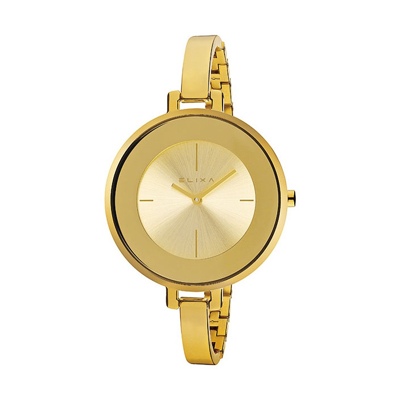 Montre femme Elixa Finesse dorée E063-L206