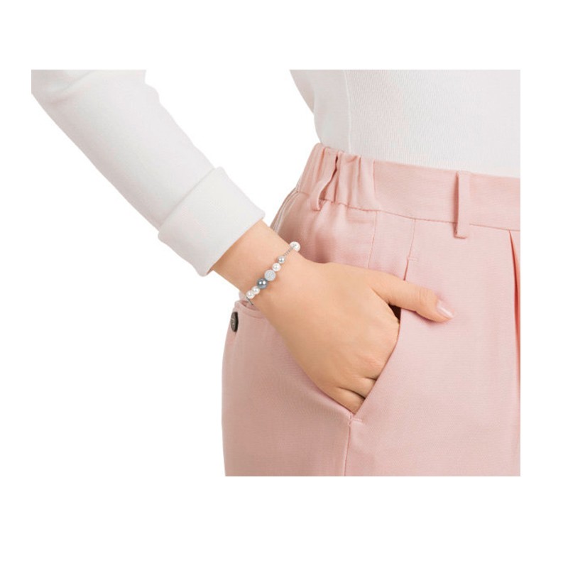 Bracelet Swarovski Mixed gray Cristal 5365739