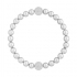 Bracelet Swarovski Remix Crystal Pearl Gris 5364103