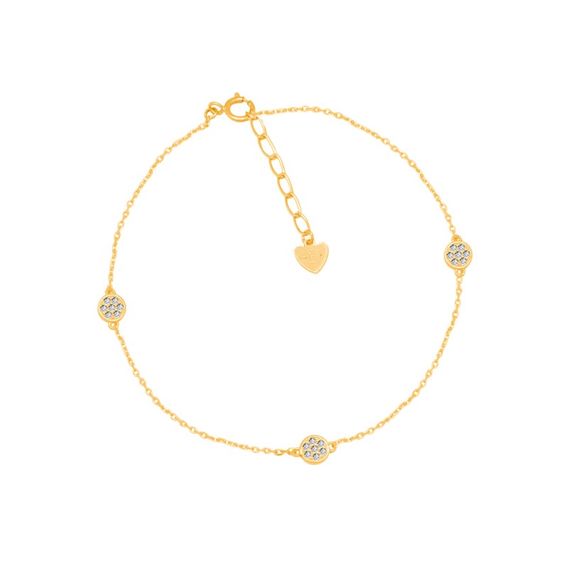 Bracelet Carador Femme Or jaune 375/000e trio