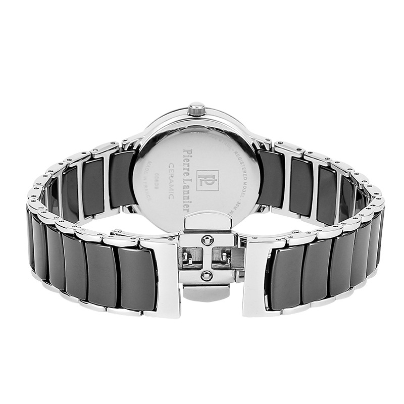 Montre Pierre Lannier femme céramique noire 006K938