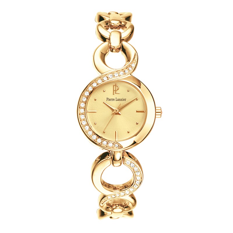 Montre Femme Pierre LANNIER ELEGANCE SEDUCTION acier doré 103F542