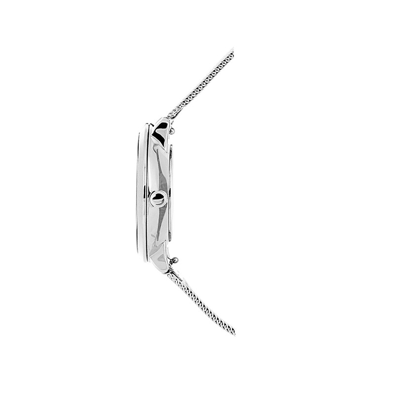 Montre Pierre Lannier "La Petite Cristal" milanaise argentée 107J608