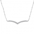 Collier CARADOR Femme argent 925/000 pavage zircons