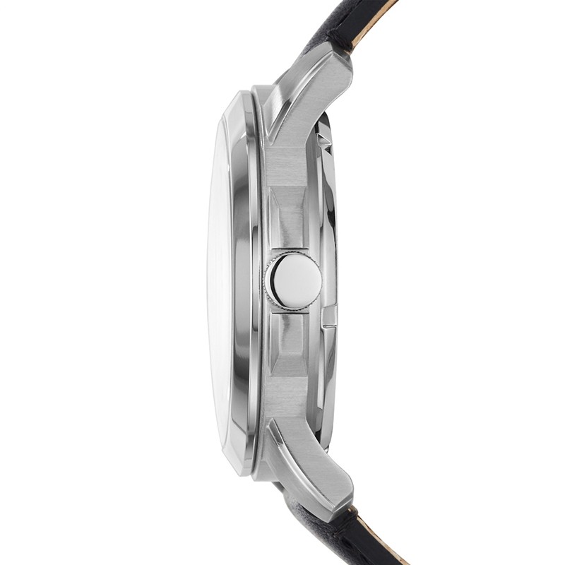 Montre Homme Fossil Grant Automatique cuir noir ME3101