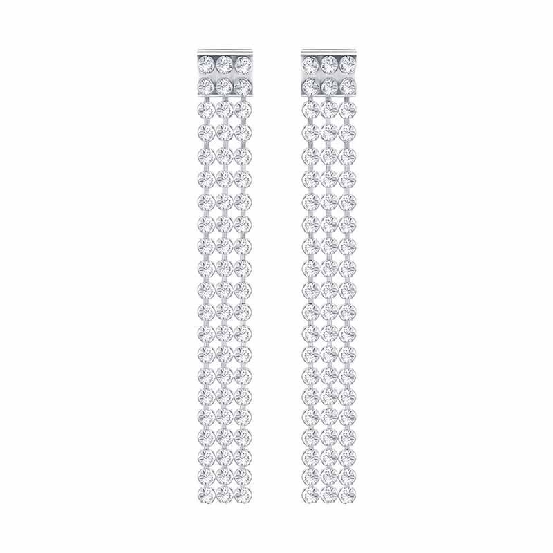 Boucles d'oreilles Femme Swarovski Fit argentée 5293087
