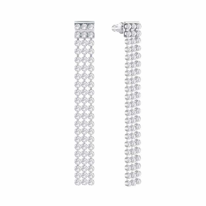 Boucles d'oreilles Femme Swarovski Fit argentée 5293087