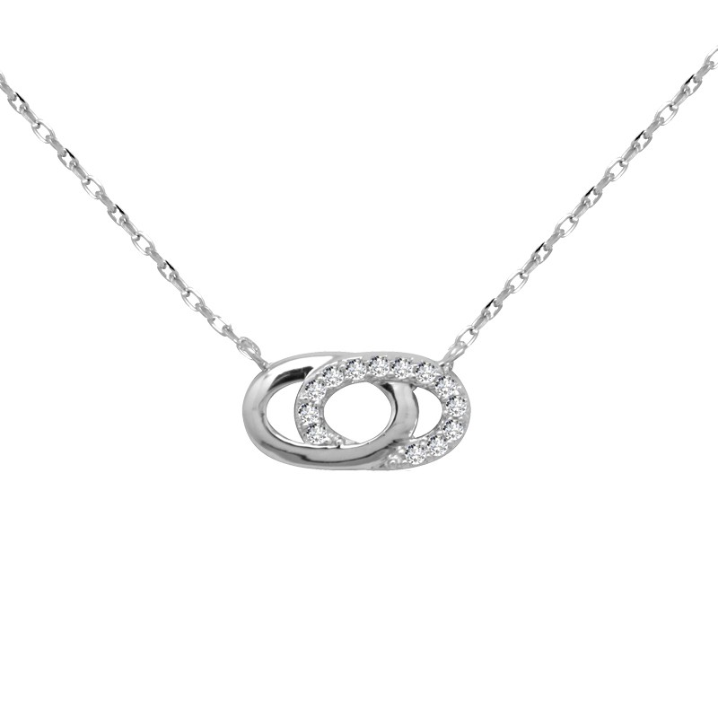 Collier Carador Argent 925/000e Ovale