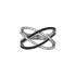 Bague Carador Argent 925/000e Oxydes bicolores