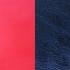 Cuir pour manchette 25 mm Les Georgettes Corail/Marine métallisé 702755199BG000