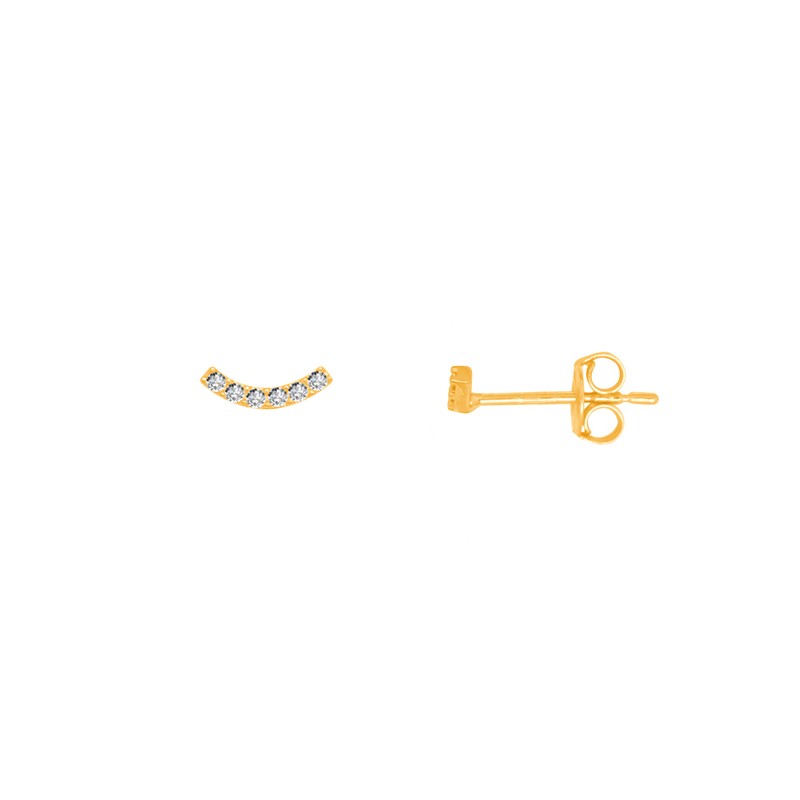 Boucles d'oreilles Carador Or jaune 375/000e FE3428