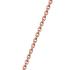 Chaine Les Georgettes 53 cm Finition doré rose70311044000053