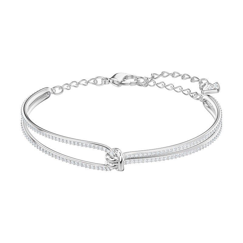 Bracelet Jonc Swarovski Lifelong argenté 5368552