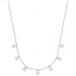 Ras-de-cou Swarovski Attract métal argenté 5367966