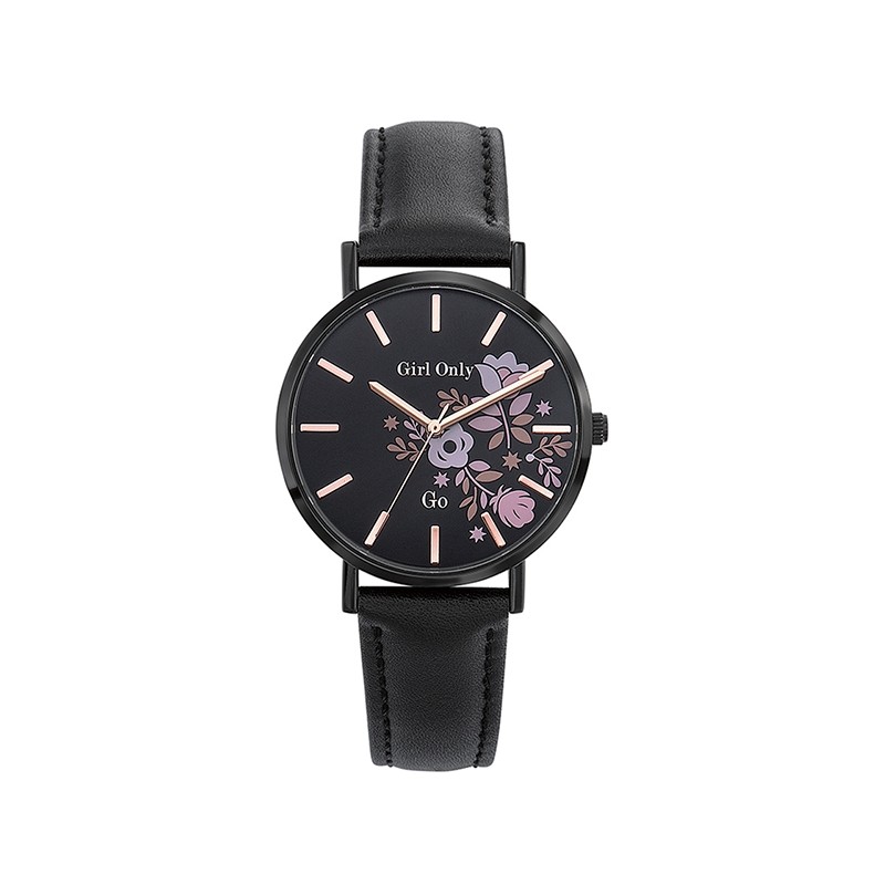 Montre Go Girl Only Black and Pink 699008