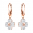 Boucles d'oreilles Femme Swarovski Latisha blanche 5420249