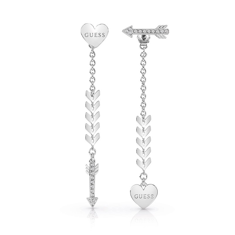 Boucles d'oreilles Femme Guess Cupid pendantes UBE85024
