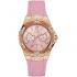 Montre femme Guess Limelight silicone rose W1053L3