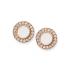 Boucles d'oreilles Femme Fossil Glitz dorées rose JF02659791